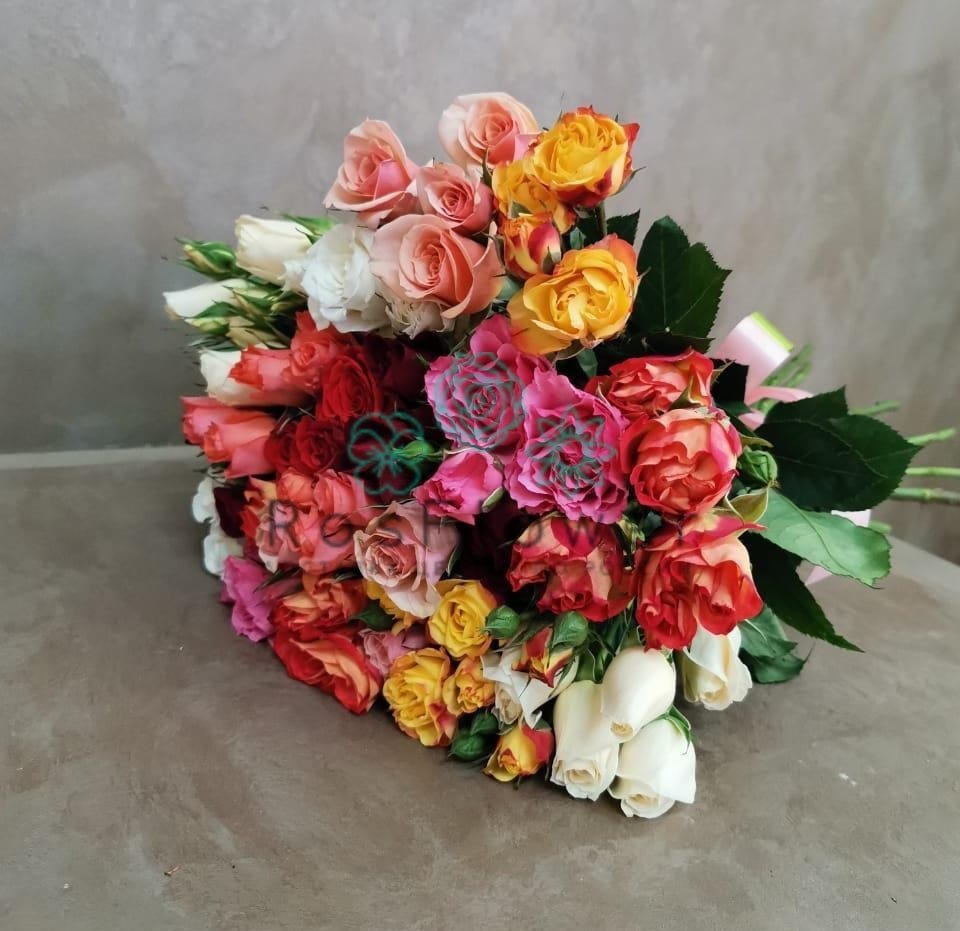 Букет цветов из: Розы в Южный