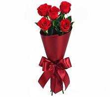 Букет 5 Красных роз Эдлесс Лав в Южный