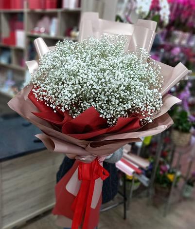 Букет цветов из: Гипсофила в Южный