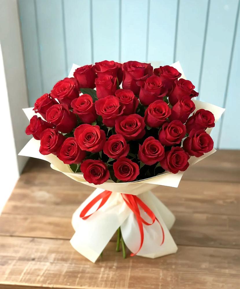 Букет 29 Красных роз в Южный