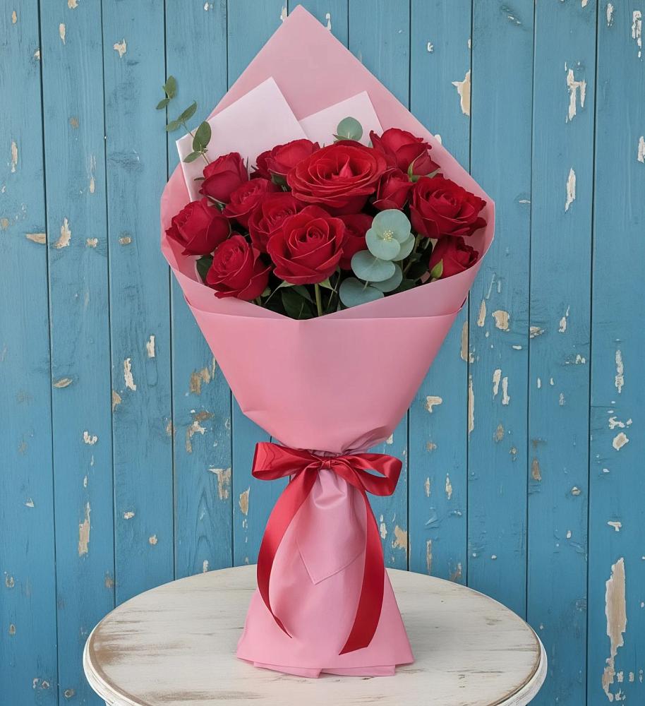 Букет цветов из: Розы в Южный