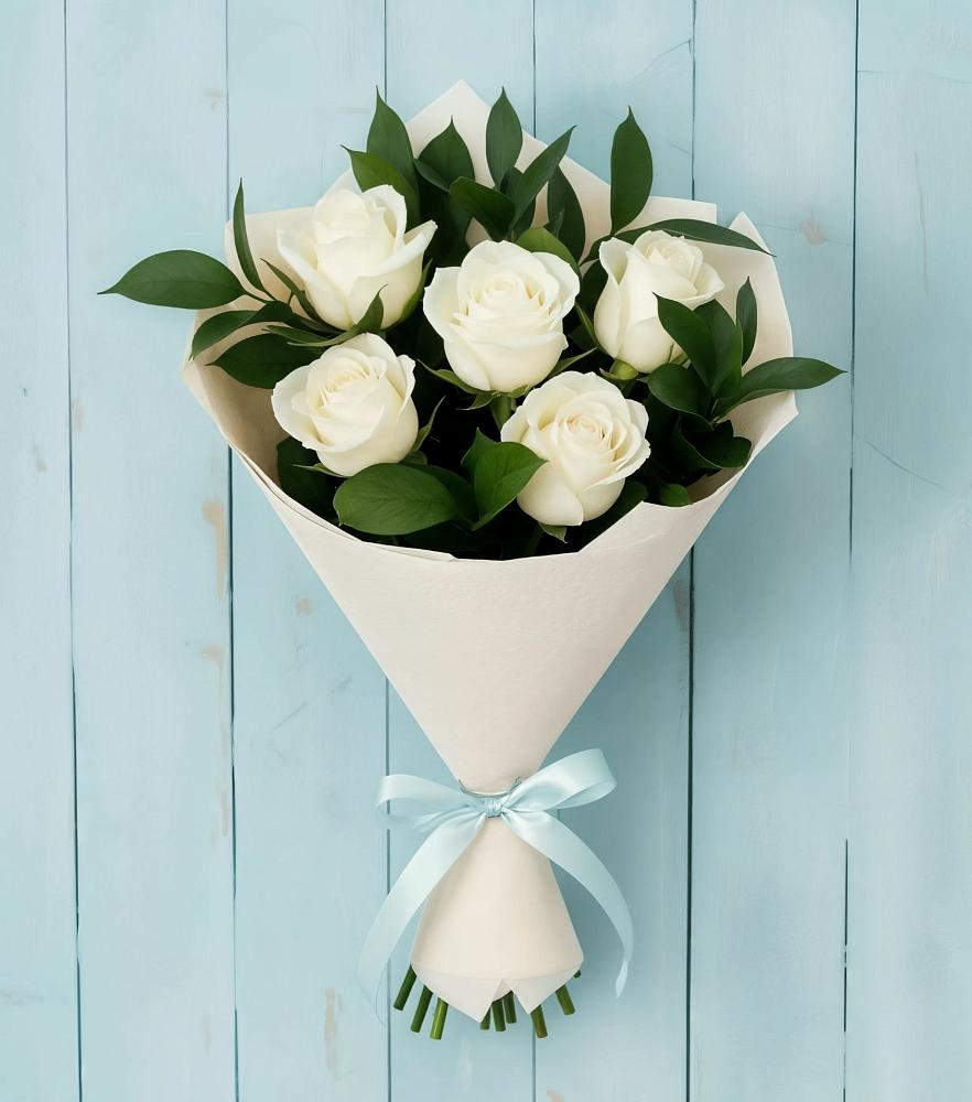 Букет цветов из: Розы в Южный