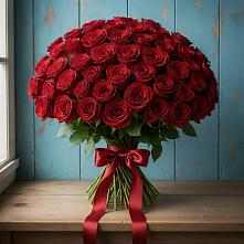 Букет Красные розы Блэк Меджик в Южный