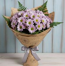 Букет цветов из:  Хризантемы в Южный