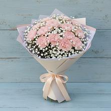 Букет цветов из:  Гвоздики #REPLACE_PRED# Южный