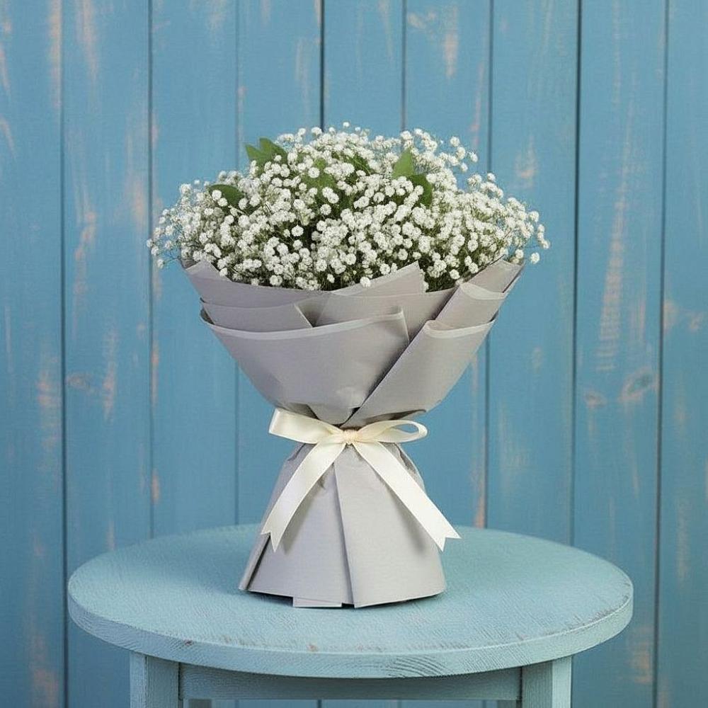 Букет цветов из: Гипсофила в Южный