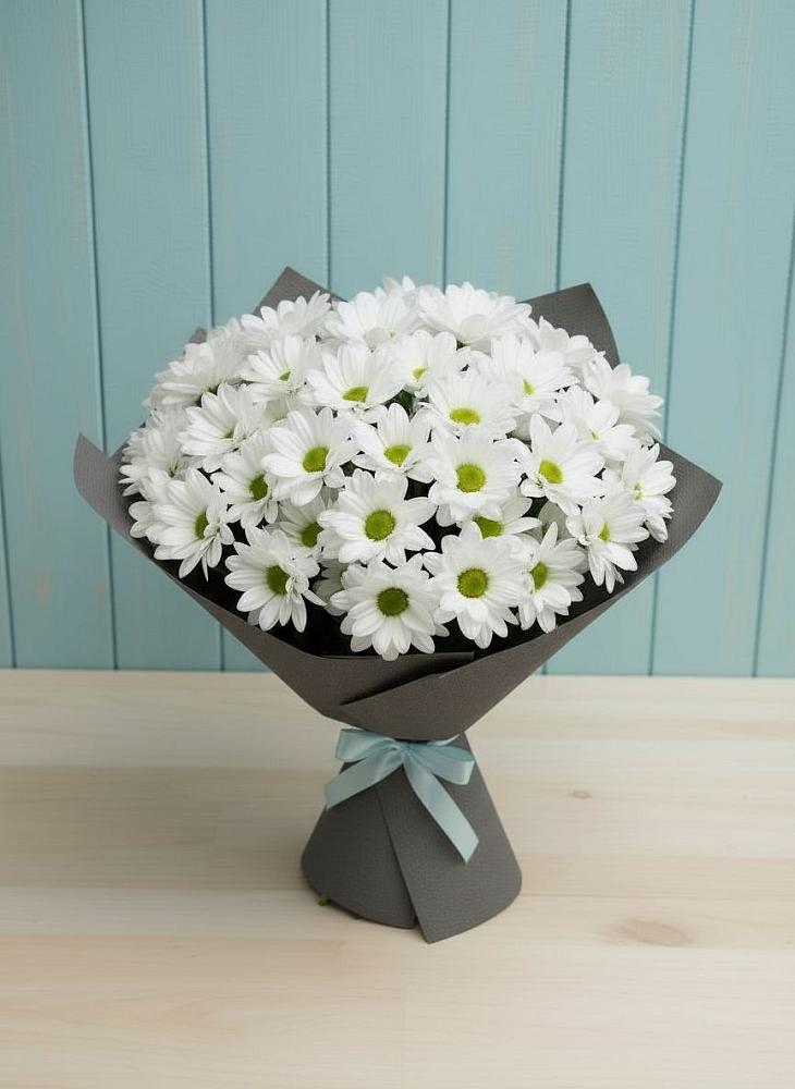 Букет цветов из: Хризантемы в Южный