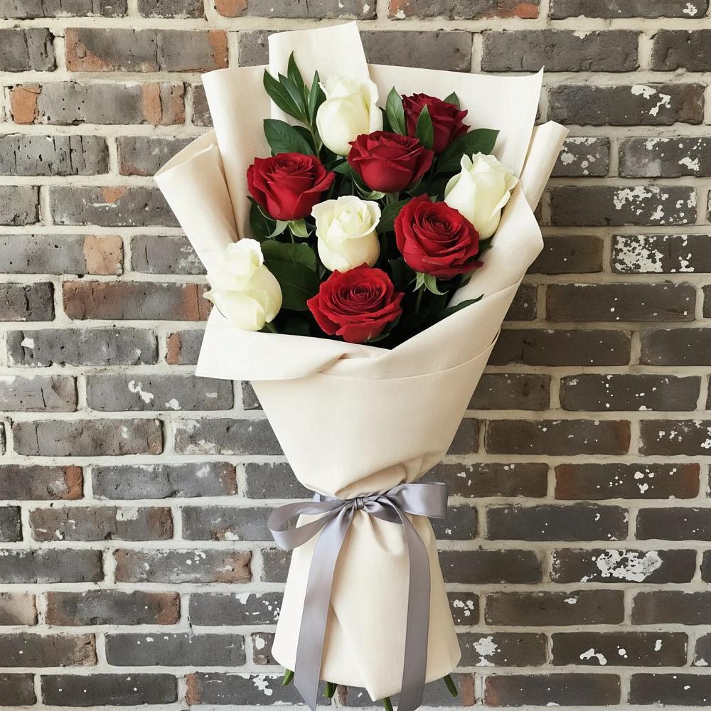 Букет цветов из: Розы в Южный