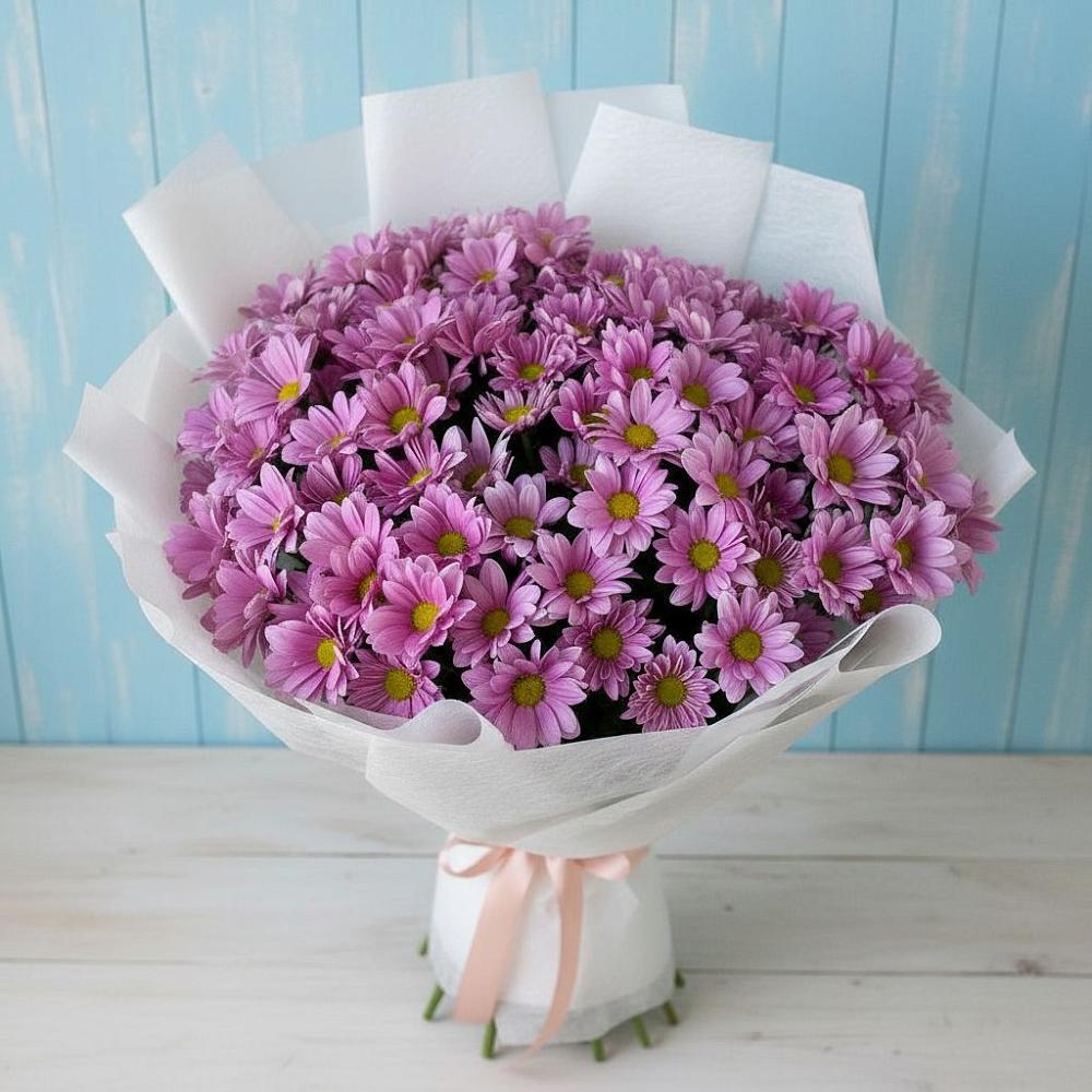 Букет цветов из: Хризантемы в Южный