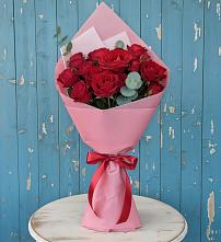 Букет цветов из:  Розы в Южный