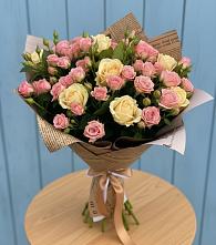 Букет цветов из:  Розы #REPLACE_PRED# Южный