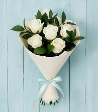 Букет цветов из:  Розы в Южный