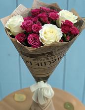 Букет цветов из:  Розы #REPLACE_PRED# Южный
