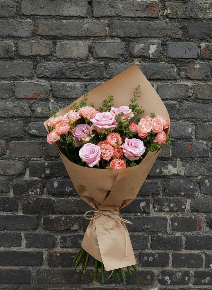 Букет цветов из: Розы в Южный