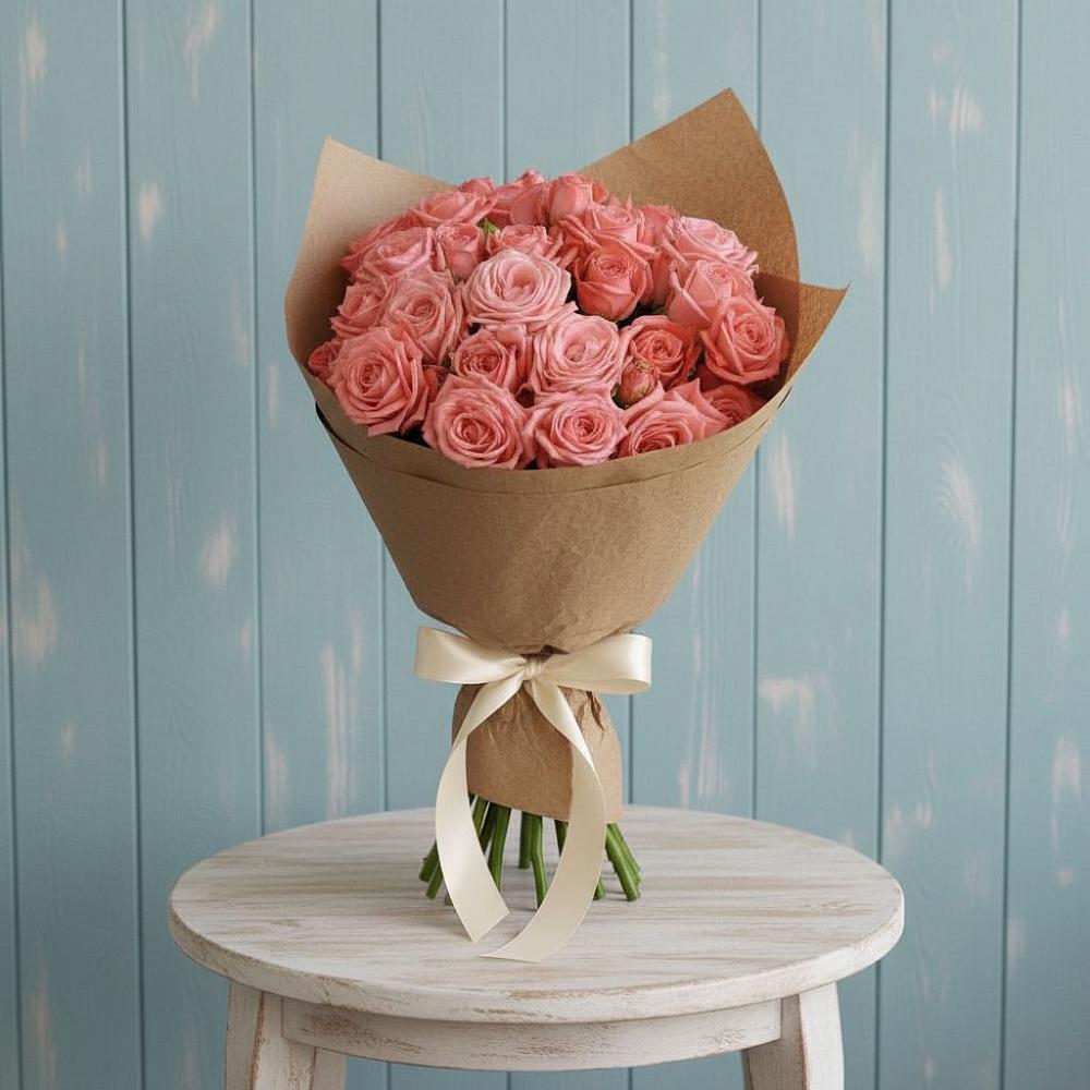 Букет цветов из: Розы в Южный