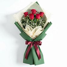Букет цветов из:  Розы в Южный