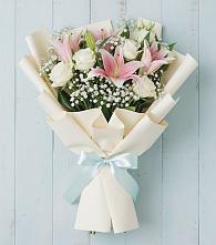 Букет цветов из:  Лилии в Южный